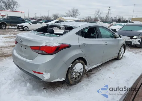 2015 Hyundai Elantra Se z USA, uszkodzony, nr VIN 5NPDH4AEXFH608776